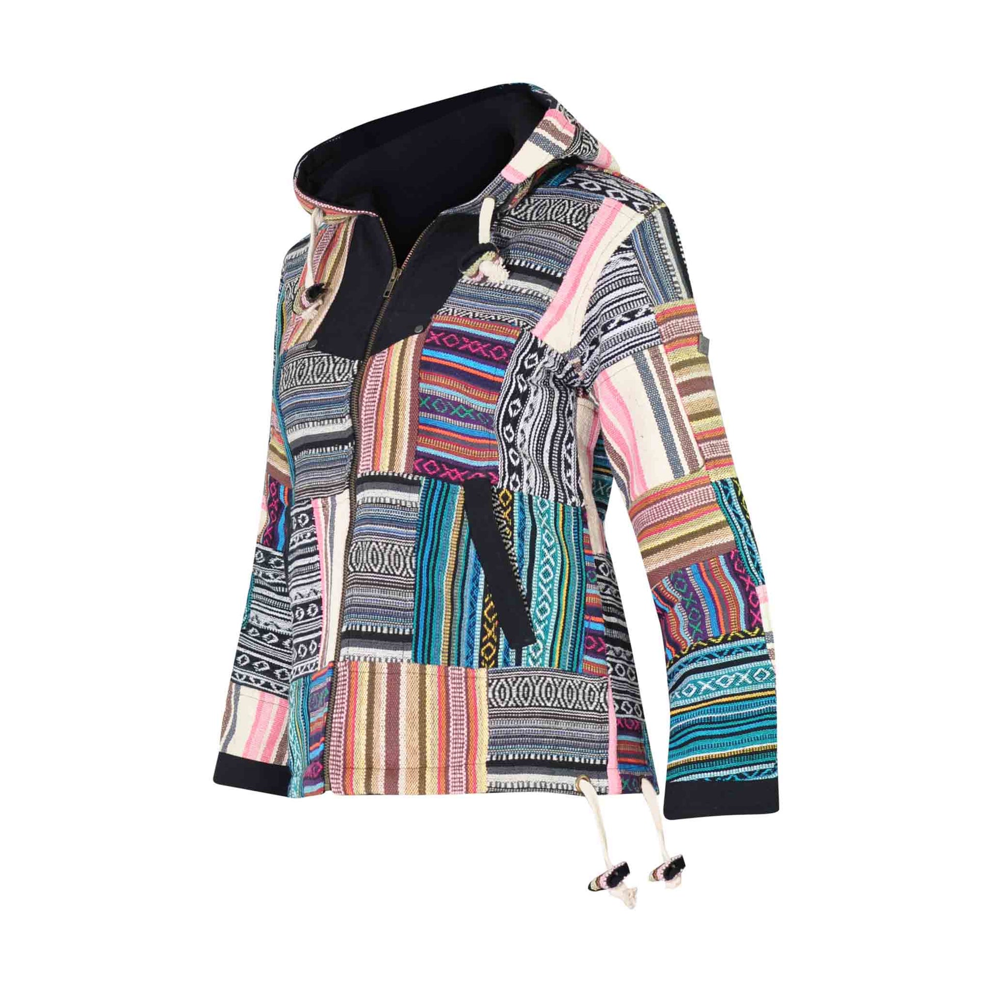 Patchwork Baja Jacke im Boho Style Sao Paulo